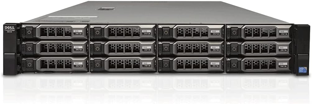 DELL Poweredge R510 Server | 2X 2.80GHz 12 Cores | 128GB | H700 | 36TB Storage (Renewed)