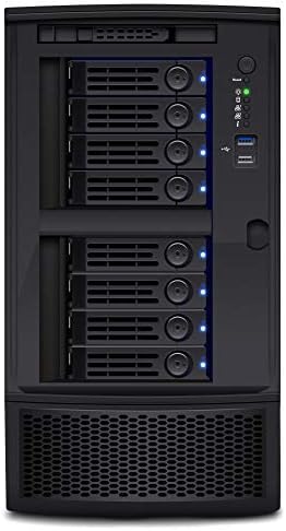 TrueNAS Mini XL+ Compact ZFS Storage Server with 8 + 1 Drive Bays, 32GB RAM, Eight Core CPU, Dual 10 Gigabit Network (Diskless)