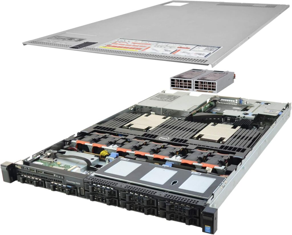 Dell PowerEdge R630 Server | 2 x E5-2640v3-2.60GHz 8 Core | 64GB RAM | H730 | 8 x 300GB SAS (Renewed)