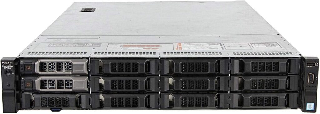 Dell PowerEdge R730XD Server | 2X E5-2660v3 20 Cores | 192GB | H730 | 6X 2TB SAS Storage (Renewed)