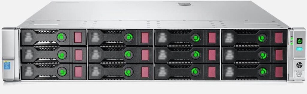 HP High-End Virtualization Server 36-Core 64GB RAM 72TB DL380 G9 (Renewed)
