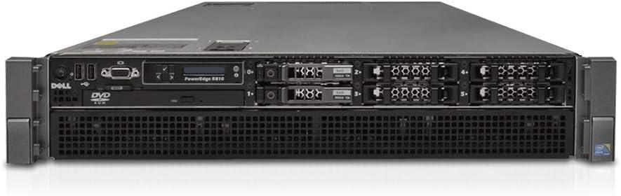 Dell PowerEdge R810 Server | 4X 2.40GHz 40 Cores | 512GB | H700 | 6X 600GB 10K (Renewed)