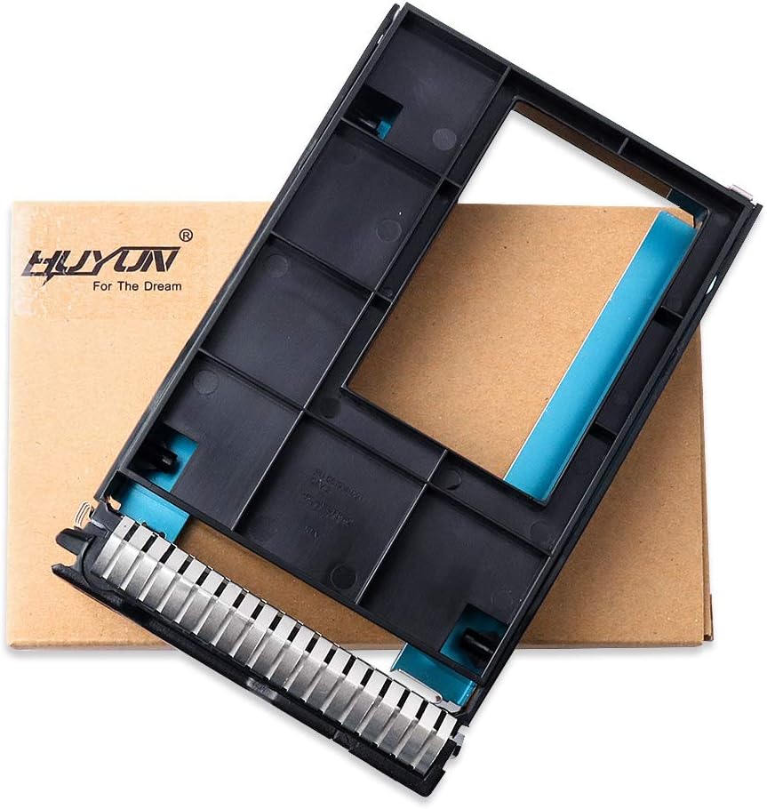 3.5 651314-001 Hybrid Tray Caddy with 2.5 661914-001 Adapter Compatible for HP Hard Drive Tray WS460C BL420C DL388 DL560 BL465C BL660C Gen9 G9 Gen8 G8 Server with Screw