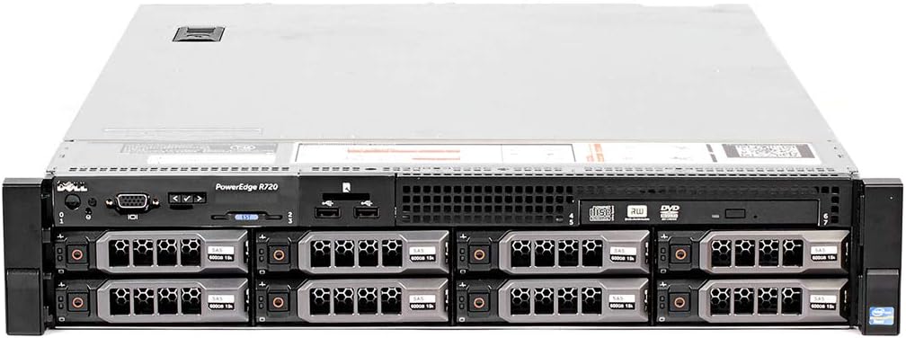 Dell PowerEdge R720 Server | 2X 2.50GHz 12 Cores | 128GB | H710 | 48TB Storage (Renewed)