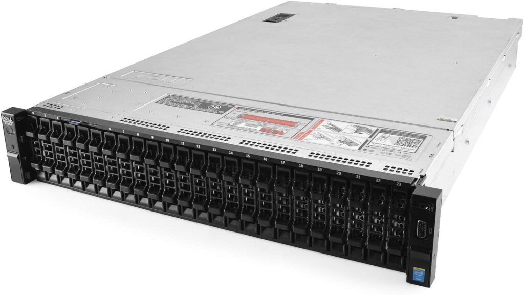 Dell PowerEdge R730XD Server 2X E5-2660v3 20 Cores 96GB H730 24x 600GB SAS (Renewed)
