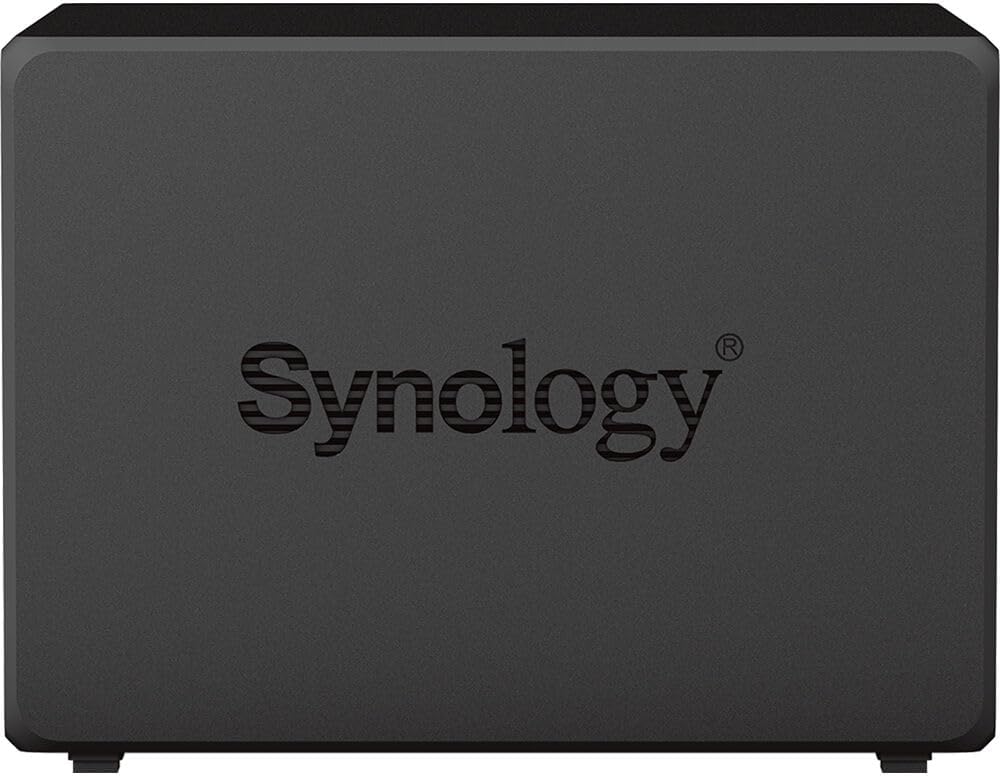 Synology DiskStation DS923+ NAS Server with Ryzen 2.6GHz CPU, 32GB Memory, 32TB HDD Storage, 1TB M.2 NVMe SSD, 2 x 1GbE LAN Ports, DSM Operating System