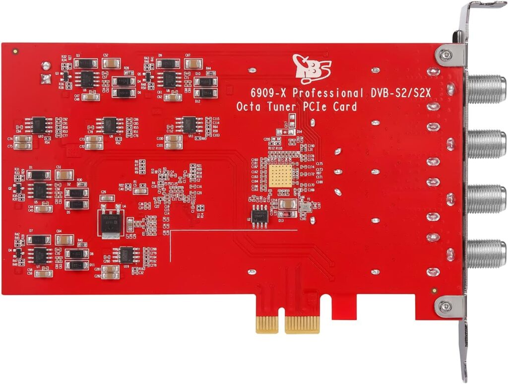 TBS2951 MOI Pro AMD Professional IPTV Server with 4pcs DVB-S/S2/S2X 8 Tuner Card