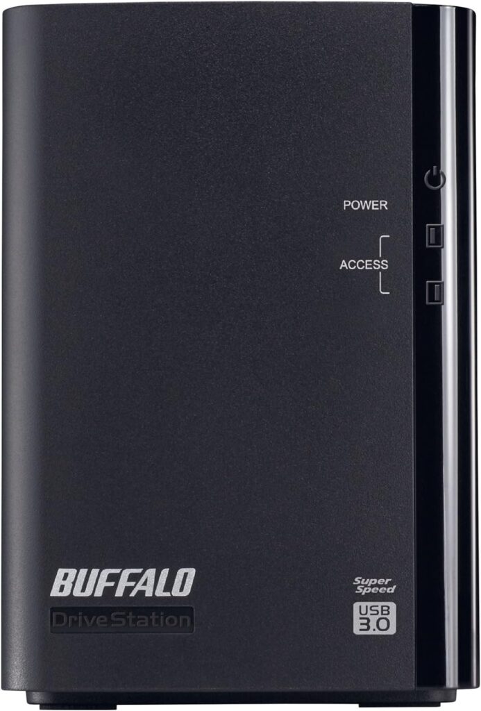 BUFFALO DriveStation Duo 2-Drive Desktop DAS 4 TB