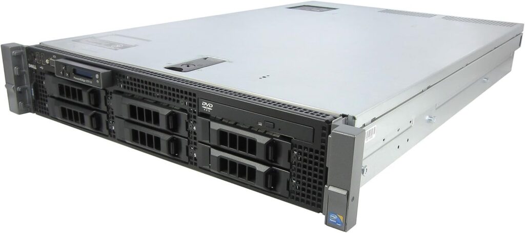 Dell High-End PowerEdge R710 Server 2x 2.93Ghz X5670 6C 144GB 6x 2TB (Renewed)