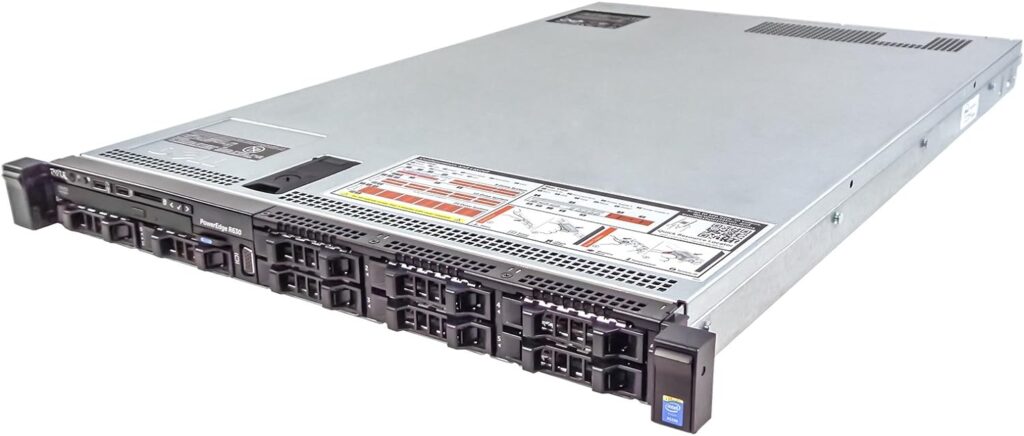 Dell PowerEdge R630 Server 2X E5-2680v3 2.50Ghz 24-Core 256GB H730 (Renewed)